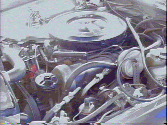 Engine view of 1972 Mercedes Benz 300SEL